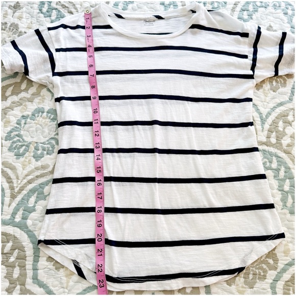 Madewell Striped Tee Whisper Cotton XXS - Picture 8 of 13